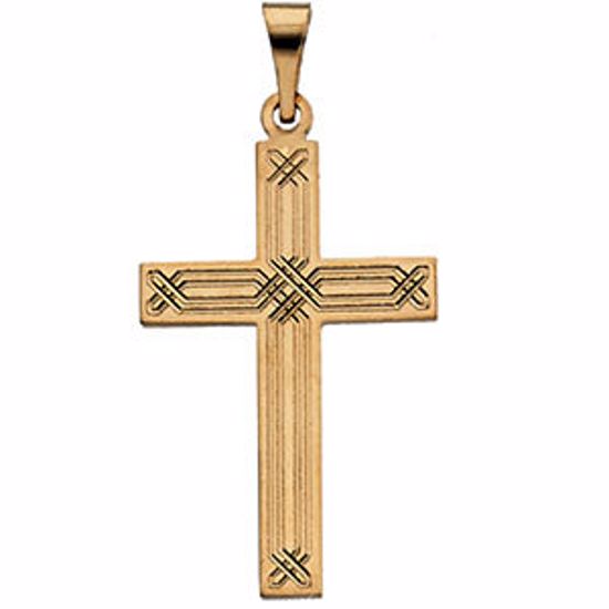 R16165:67683:P Cross Pendant