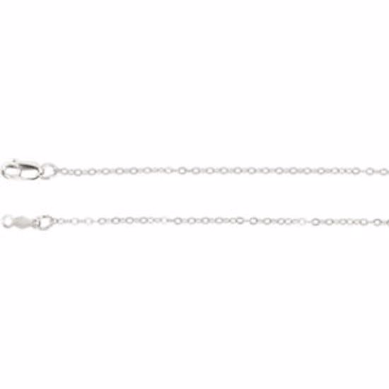 CH465:243988:P 14kt Yellow 1.2mm Cable 24" Chain