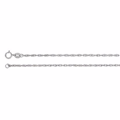 CH74:245001:P 14kt White 1.75mm Solid Rope 24" Chain
