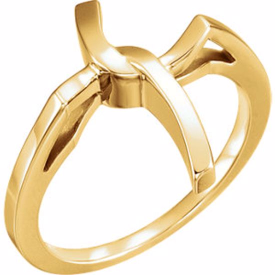 R43007:100003:P 10kt Yellow Cross Ring