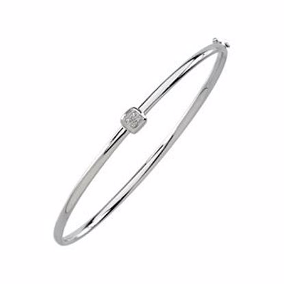 64186:100401:P Diamond Bangle Bracelet