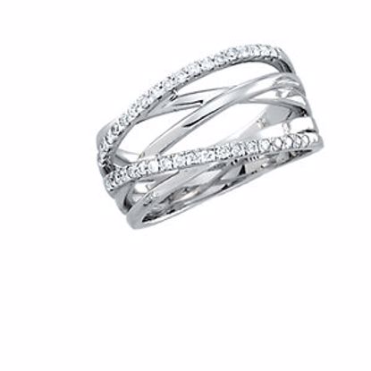 64394:100422:P 14kt White 1/3 CTW Diamond Fashion Ring