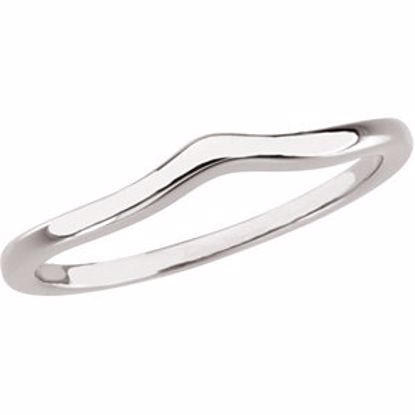 120741:60001:P Platinum Band for 6.5mm Engagement Ring