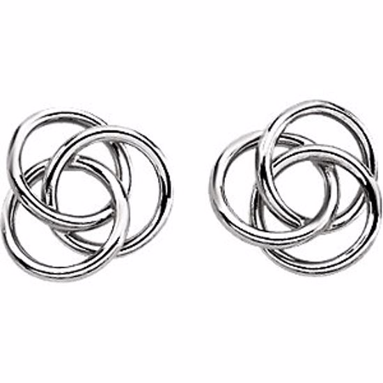 2827:2724960:P Knot Earrings