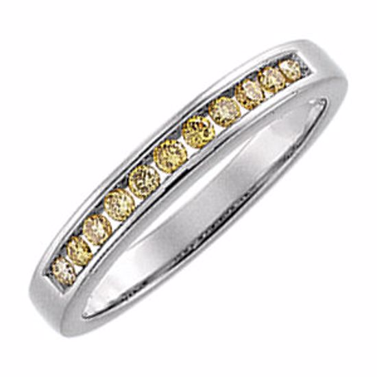 64770:60002:P 14kt White 1/4 CTW Diamond Anniversary Band