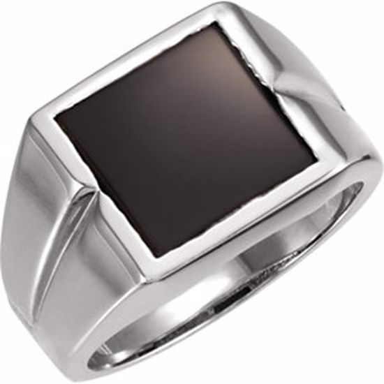 65379:100100:P Men's Solitaire Ring