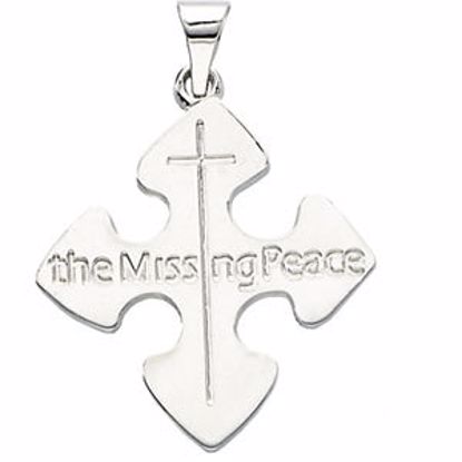 R16492KIT:130126:P Sterling Silver The Missing Peace® Pendant with Packaging