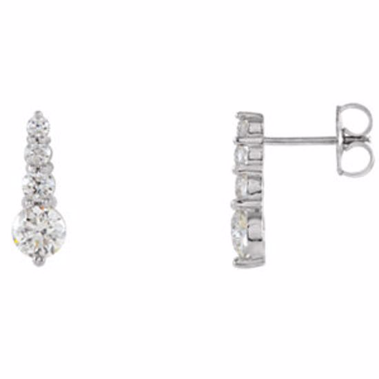 65396:100008:P Journey Diamond Earring