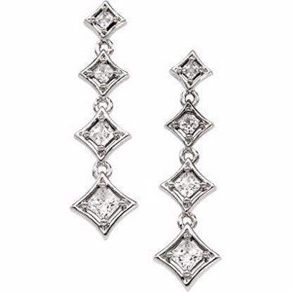 65465:100002:P Journey Diamond Earrings