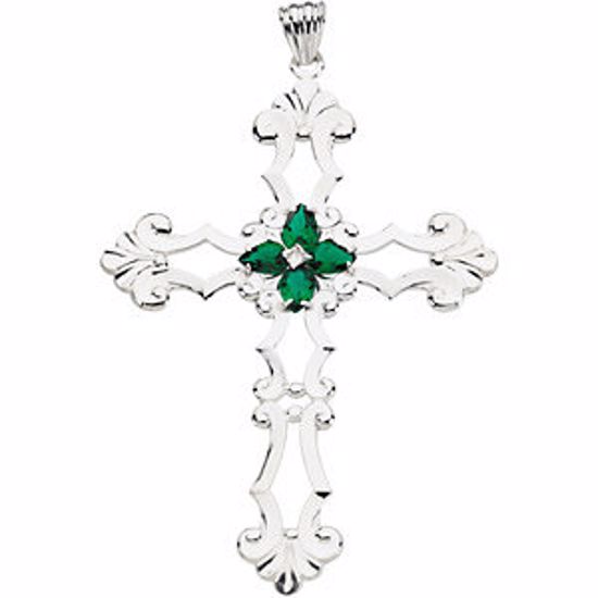 R42099:60005:P Cross Pendant