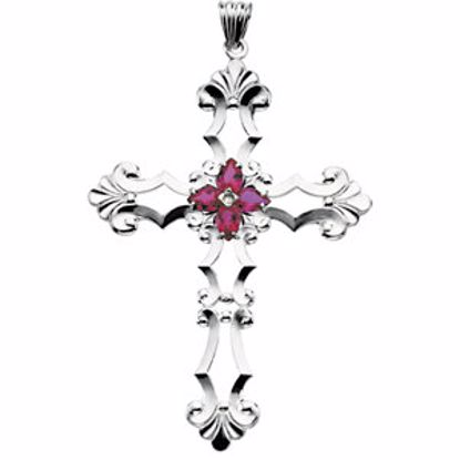 R42099:60007:P Cross Pendant