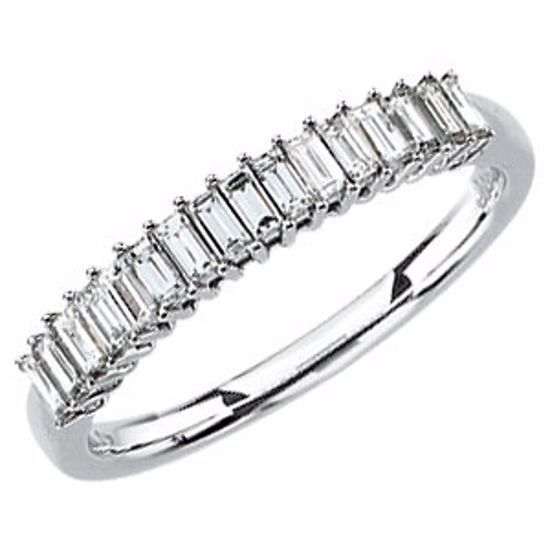 65657:60001:P 14kt White 1/2 CTW Diamond Anniversary Band