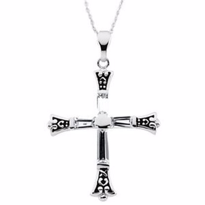 R41698KIT:60001:P Forgiven Cross Necklace