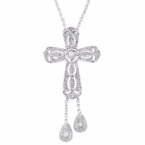 R41710KIT:60001:P Tears for Me&trade; Cross Necklace