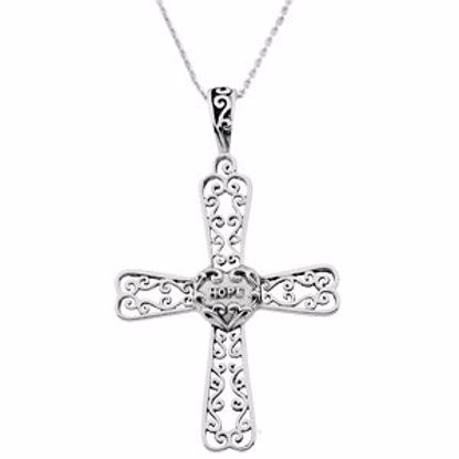 R41718KIT:60001:P Hope&trade; Cross Necklace