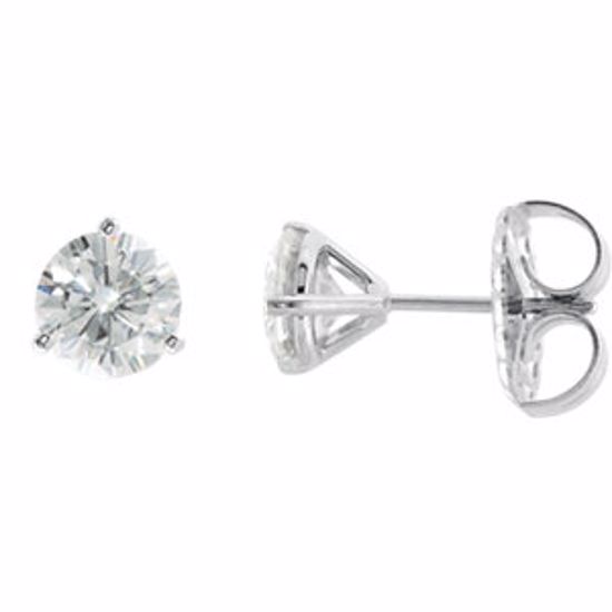 66370:235788:P Charles & Colvard Moissanite® Earrings