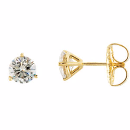 66370:2357814:P Charles & Colvard Moissanite® Earrings