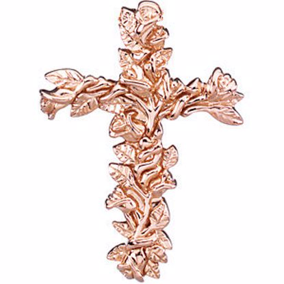 R42149:100004:P Floral Cross Pendant