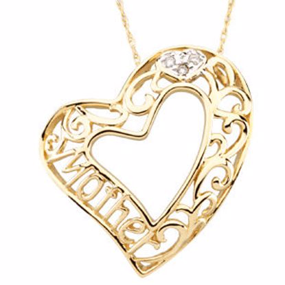 R45096KIT:60001:P Mother Heart Pendant