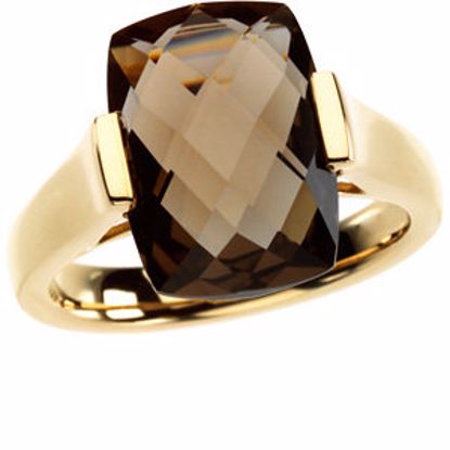 66893:101:P Smoky Quartz Ring