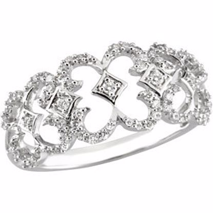 66685:60001:P 14kt White 1/3 CTW Diamond Anniversary Band