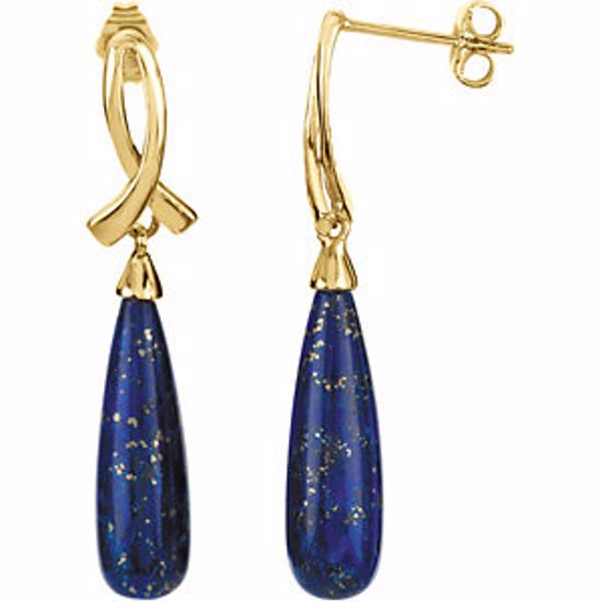 67248:60001:P Lapis Earrings