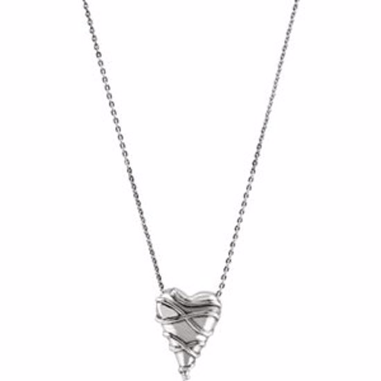 R45187:100:P Guard Your Heart Necklace