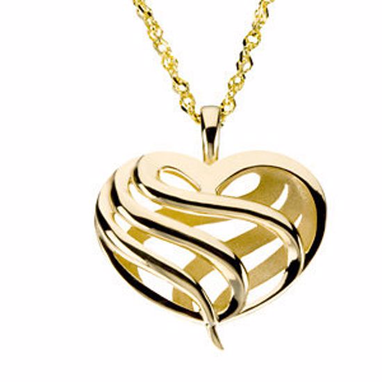 69227:60001:P Heart Fashion Necklace