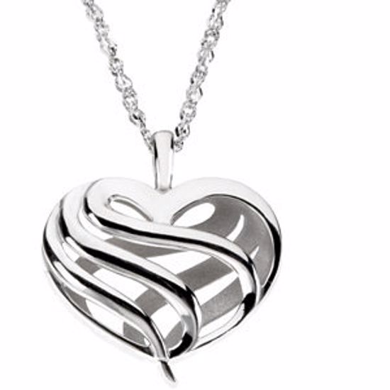 69227:60002:P Heart Fashion Necklace