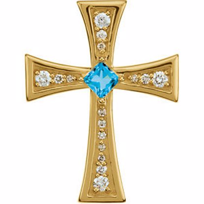 R42174T:101:P Cross Pendant