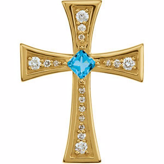 R42174T:101:P Cross Pendant