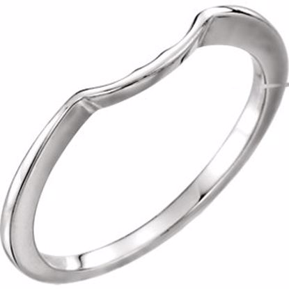 12696:202915:P Platinum Band for 8.8mm Engagement Ring