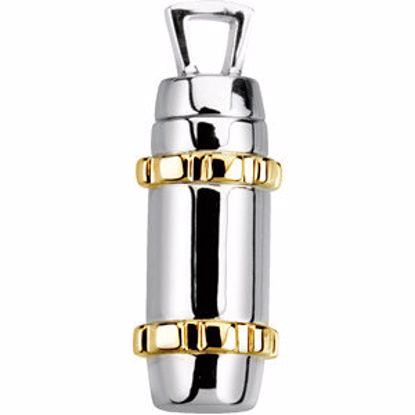 R45193:101:P Cylinder Ash Holder Pendant