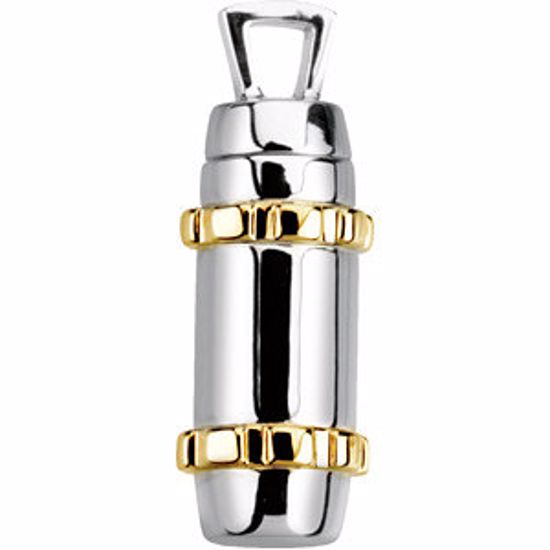 R45193:101:P Cylinder Ash Holder Pendant