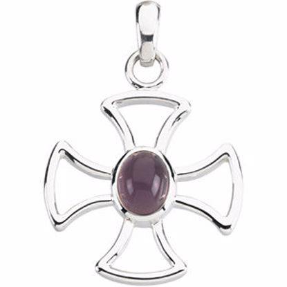 R42184C:103:P Maltese Cross Pendant