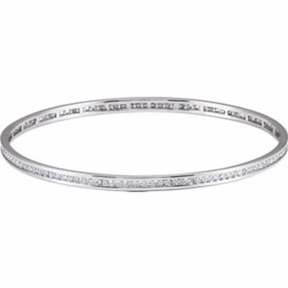 67336:101:P Diamond Stackable Bangle Bracelet