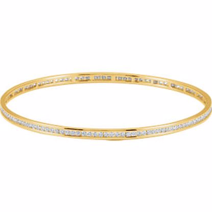 67336:102:P Diamond Stackable Bangle Bracelet