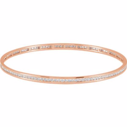 67336:103:P Diamond Stackable Bangle Bracelet