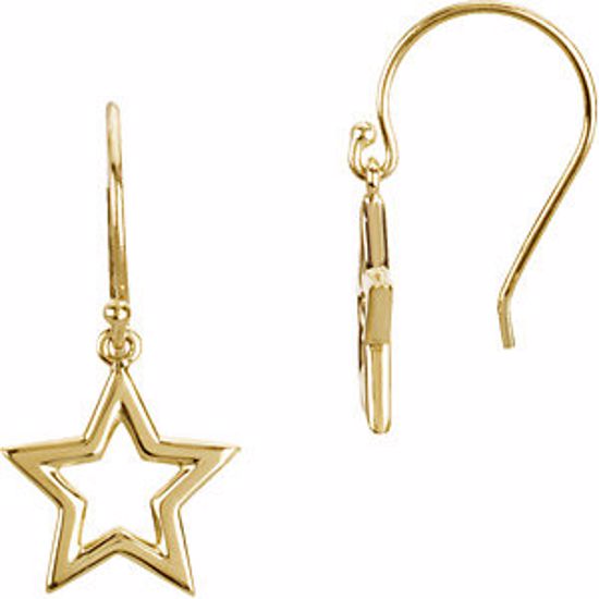 84608:100:P Petite Star Earrings