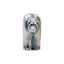 24734:101:P Sterling Silver 9.5x15 Bear Slider Bead