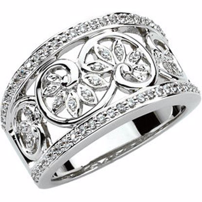 67593:124040:P 14kt White 1/3 CTW Diamond Anniversary Band