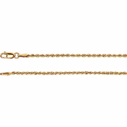 CH956:105:P 14kt Yellow 1.85mm Rope Chain 24" Chain
