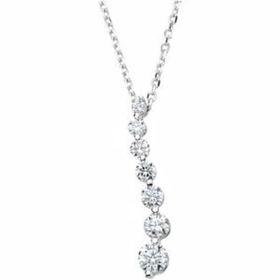 67724:60002:P Journey Diamond Necklace