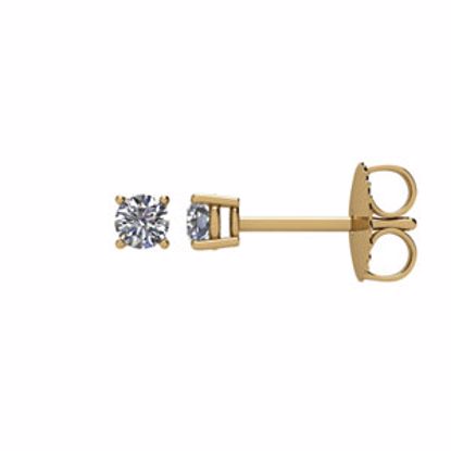 67541:107:P 1/5 CTW Diamond Friction Post Stud Earring