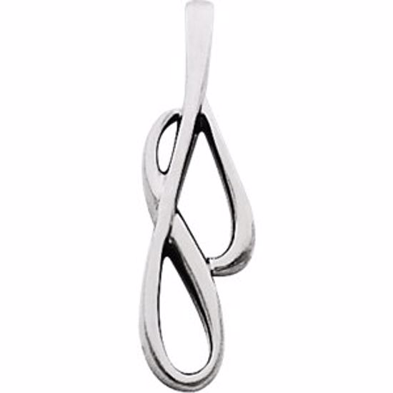 80711:73198:P Sterling Silver Freeform Pendant