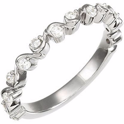 67810:102:P 14kt White 1/4 CTW Diamond Anniversary Band