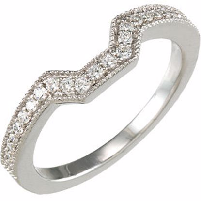 67812:103:P 14kt White 1/8 CTW Diamond Matching Band