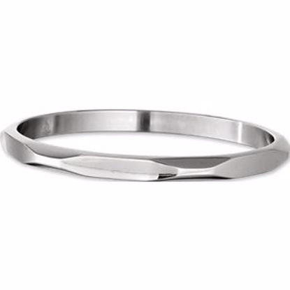 G367:101:P Amalfi® Stainless Steel Bangle Bracelet