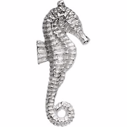 84822:101:P Sterling Silver Seahorse Pendant