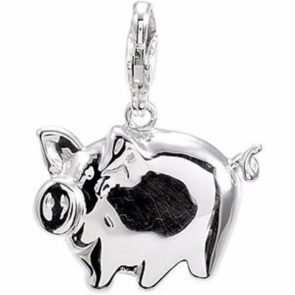 84768:102:P Charming Animals® Pig Charm